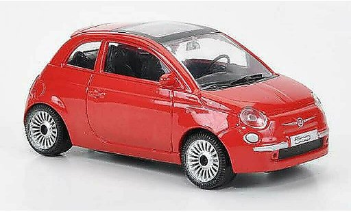 Fiat 500 R 1/43 Motorama rojo coche miniatura