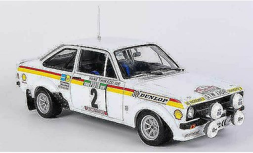 Ford Escort RS 1800 1/18 Sun Star B.Waldegard / H.Thorszelius No.2 Rally Portugal coche miniatura