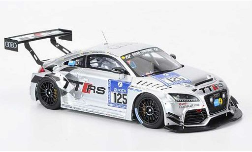 Audi TT course 1/43 Spark No.125 24h Nurburgring 2011 coche miniatura