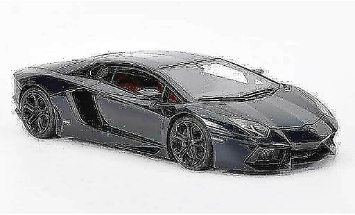 Lamborghini Aventador LP700-4 1/18 MR Collection azul Hera 2011 coche miniatura