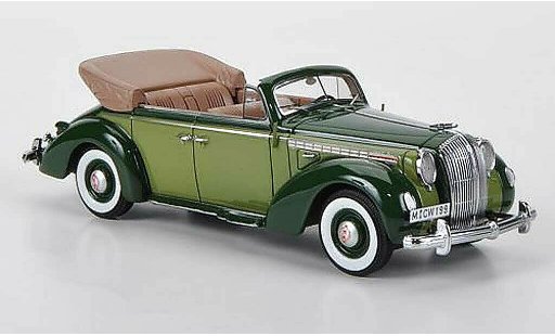 Opel Admiral Vorkrieg 1/43 Neo Descapotable verde/verde limitada edition 1938 coche miniatura