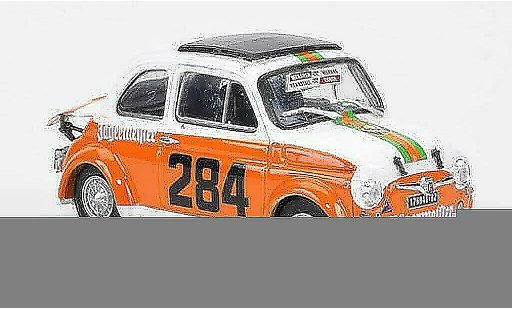 Fiat 695 Abarth SS 1/43 Brumm Meran 1973 No284 J?germeister Manapace 1973 coche miniatura