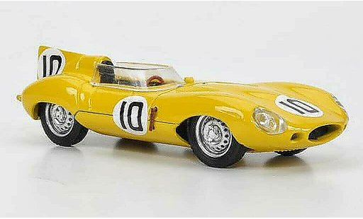 Jaguar D-Type 1955 1/43 Brumm No.10John Claes - Jacques Swaters 24h Le Mans coche miniatura
