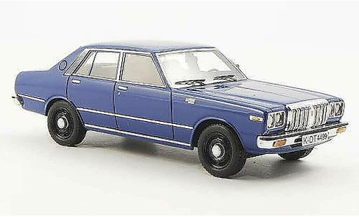 Datsun 200L Berline 1/43 Neo Laurel C230 azul 1977 coche miniatura