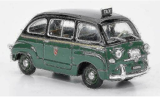 Fiat 600 Multipla 1/43 Brumm Taxi Rom 1956 coche miniatura