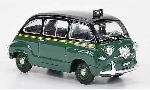 Fiat 600 Multipla 1/43 Brumm Taxi Torino 1956 coche miniatura