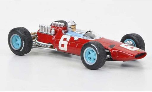 Ferrari 158 1965 1/43 Brumm No.6 Vaccarella GP Italien + Fahrer coche miniatura
