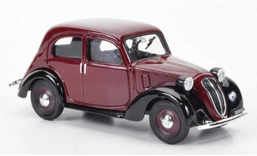 Fiat 1100 508C 1/43 Brumm rojonegro 1937 coche miniatura