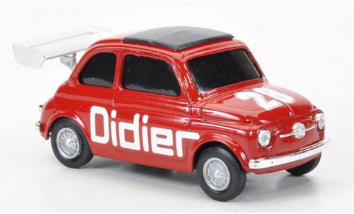 Fiat 500 Course 1/43 Brumm No.28 Didier coche miniatura