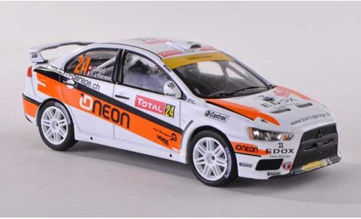 Mitsubishi Lancer Evolution X 1/43 IXO No.24 Edox Rally Monte Carlo 2012 O.Burri/J.Ferrero coche miniatura