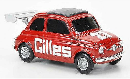 Fiat 500 Course 1/43 Brumm No.27 Gilles coche miniatura