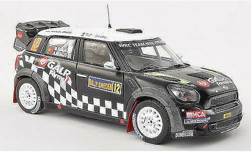 Mini Cooper WRC 1/43 IXO John Works No.12 Team Portugal Rally Suecia 2012 A.Araujo/M.Ramalho coche miniatura