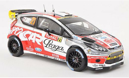 Ford Fiesta WRC 1/43 IXO No.21 Czech National Team Rally Monte Carlo 2012 M.Prokop/Z.Hruza coche miniatura