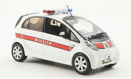 Mitsubishi iMiev Base 1/43 J Collection Hong Kong Polic&iacute;a - Police 2010 coche miniatura
