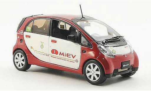 Mitsubishi iMiev Base 1/43 J Collection G8 Hokkaido Toyako Summit 2008 coche miniatura