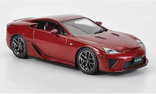 Lexus LFA Base 1/43 J Collection rojo RHD 2011 coche miniatura