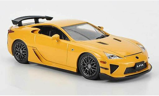 Lexus LFA Nurburgring Package 1/43 J Collection amarillo RHD 2011 coche miniatura