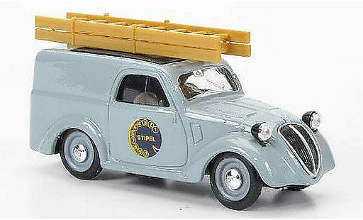 Fiat 500 B 1/43 Brumm FurgoncinoTelefon Stipe1946 coche miniatura