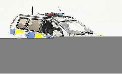 Nissan X Trail Base 1/43 J Collection Royal Barbados Polic&iacute;a - Police 2008 coche miniatura