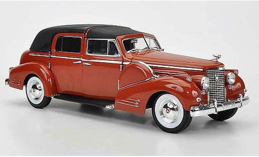Cadillac Fleetwood V16 1/18 Signature marron avec Radio 1938 coche miniatura