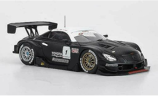 Lexus SC 430 1/43 Ebbro No.1 Tom's Testfahrzeug J.Wakisaka / A.Lotterer Super GT500 2007 coche miniatura