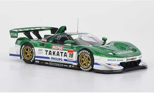 Honda NSX Super GT 1/43 Ebbro No.18 Takata Dome R.Michigami / T.Kogure GT500 2007 coche miniatura