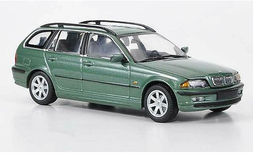 Bmw 323 touring 1/43 Minichamps (E46) verde 1999 coche miniatura
