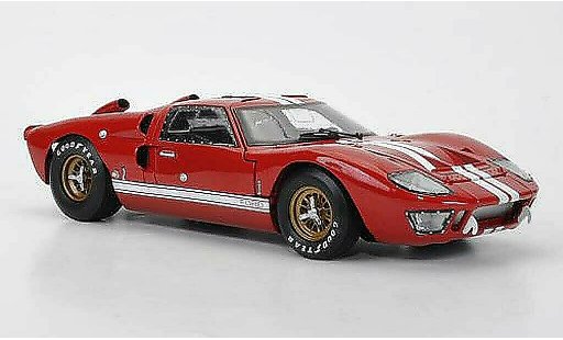 Ford GT40 Mk II 1/18 Shelby Collectibles GT 40 MkII rojo/blanco 1966 coche miniatura