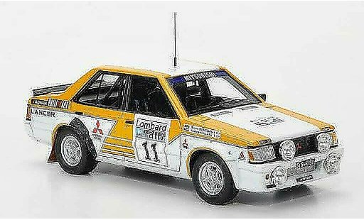 Mitsubishi Lancer 2000 Turbo 1/43 Neo No.11 Team Ralliart RAC Rally limitada edition 1981 coche miniatura