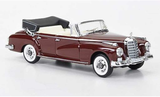 Mercedes 300 Cabriolet 1/43 Rio Descapotable rojo 1958 coche miniatura