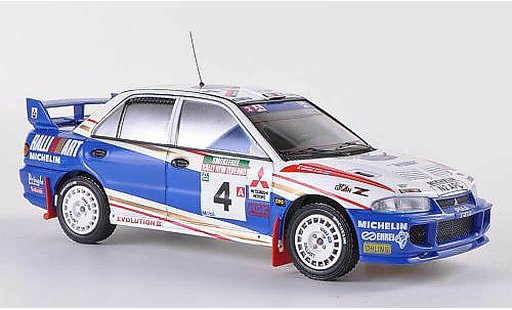 Mitsubishi Lancer Evolution III 1/43 HPI No.4 RalliArt R.Burns / R.Reid Rally Neuseeland 1996 coche miniatura