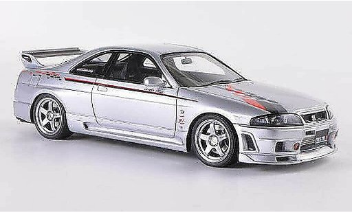 Nissan Skyline R33 1/43 HPI Nismo GT-R R-Tune gris RHD coche miniatura