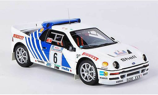 Ford RS 200 Rally 1/43 HPI No.6 Pirelli K.verdedel / B.Melander Acropolis 1986 coche miniatura