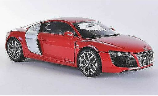 Audi R8 v10 1/18 Kyosho 5.2 FSI quattro rojo/gris coche miniatura