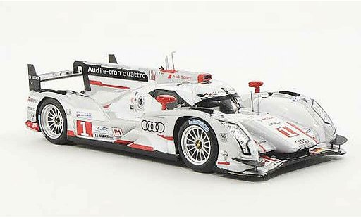 Audi R18 e-tron quattro 1/43 Spark No.1 Team Joest M.Fassler / A.Lotterer / B.Treluyer 24h Le Mans 2012 coche miniatura