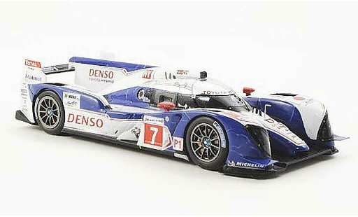 Toyota TS030 Base 1/43 Spark Hybrid No.7 Racing 24h Le Mans 2012 N.Lapiere/K.Nakajima/A.Wurz coche miniatura