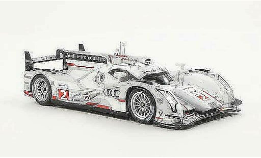 Audi R18 e-tron quattro 1/43 Spark No.2 Team Joest R.Capello / T.Kristensen / A.McNish 24h Le Mans 2012 coche miniatura