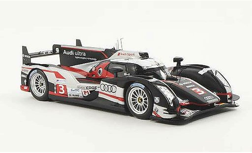 Audi R18 tdi 1/43 Spark 2012 ultra No.3 Team Joest M.Gene / R.Dumas / L.Duval 24h Le Mans 2012 coche miniatura