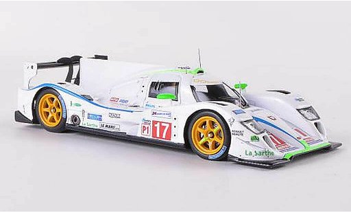 Dome S102 2012 1/43 Spark 5 Judd No.17 Team Pescarolo S.Ara / S.Bourdais / N.Minassian 24h Le Mans coche miniatura