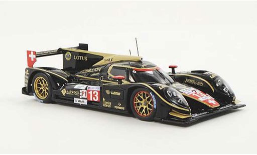 Lola B12 Toyota 1/43 Spark /80 No.13 Rebellion Racing A.Belicchi / J.Bleekemolen / H.Primat 24h Le Mans 2012 coche miniatura