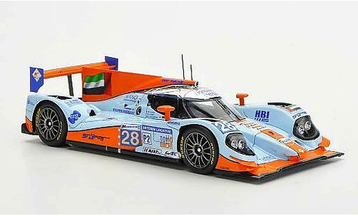 Lola B12 Nissan 1/43 Spark /80 No.28 Gulf Racing Middle East 24h Le Mans 2012 coche miniatura