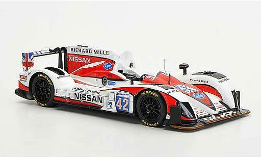 Zytek Z11SN Base 1/43 Spark Nissan No.42 Greaves Motorsport 24h Le Mans 2012 coche miniatura