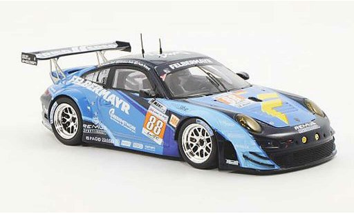 Porsche 911 GT3 RSR 1/43 Spark 2012 No.88 Team Felbermayr C.Ried / G.Roda / P.Ruberti 24 Le Mans coche miniatura