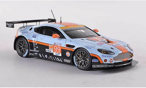 Aston Martin V12 Vantage vantage 1/43 Spark No.99 Racing 24h Le Mans 2012 C.Nygaard/A.Simonsen/K.Poulsen coche miniatura