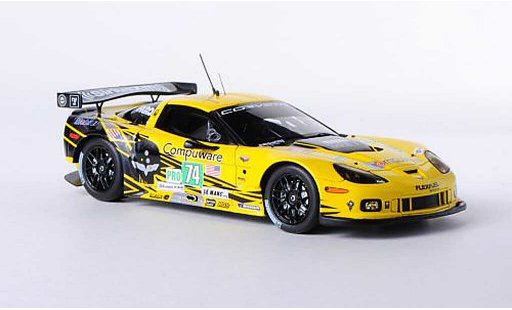 Chevrolet Corvette ZR1 1/43 Spark C6 C6 No.74 Racing 24h Le Mans 2012 O.Gavin/T.Milner/R.Westbrook coche miniatura