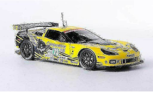 Chevrolet Corvette ZR1 1/43 Spark C6 C6 No.73 Racing 24h Le Mans 2012 A.Garcia/J.Magnussen/J.Taylor coche miniatura