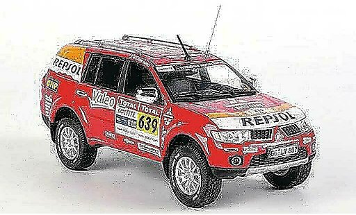 Mitsubishi Pajero Sport 1/43 Vitesse Dakar Team Service Car Rally Dakar 2009 coche miniatura