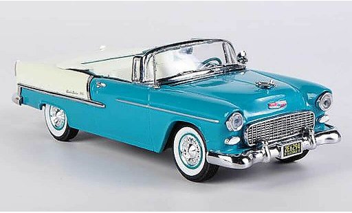 Chevrolet Bel Air Convertible 1/43 Vitesse 1955 turquesa coche miniatura