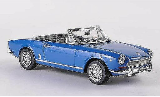 Fiat 124 Sport Spider 1/43 Vitesse BS azul 1970 coche miniatura