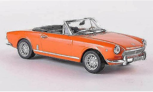 Fiat 124 Sport Spider 1/43 Vitesse BS naranja 1970 coche miniatura